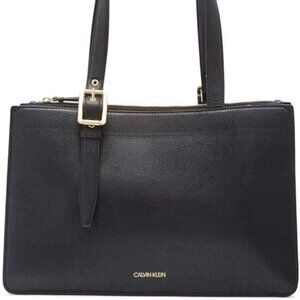 Calvin Klein Black Havana Tote Bag